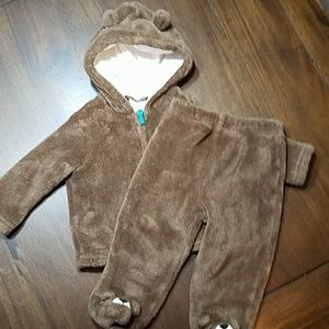 Little Wonders 6-9m Warm fuzzy 2 pc set